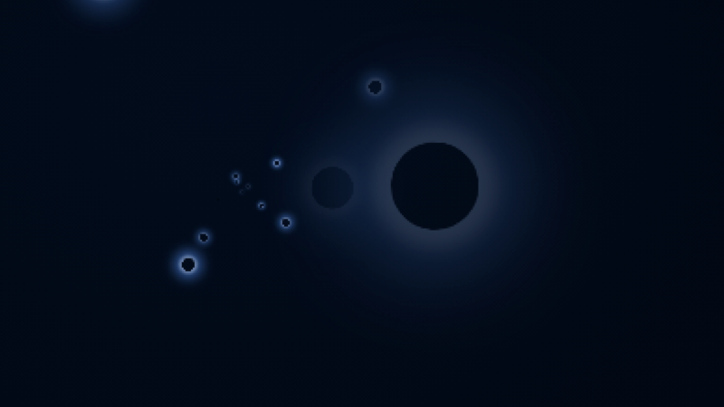 Circles I - Random CSS animation