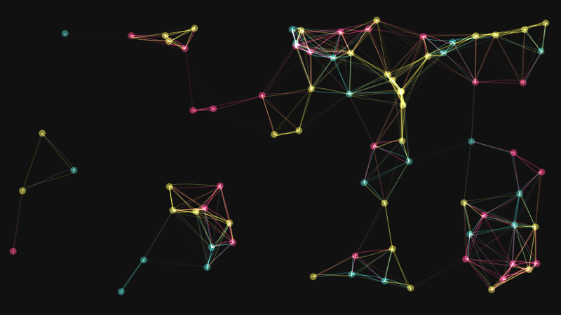 Node Connection - Configurable canvas animation